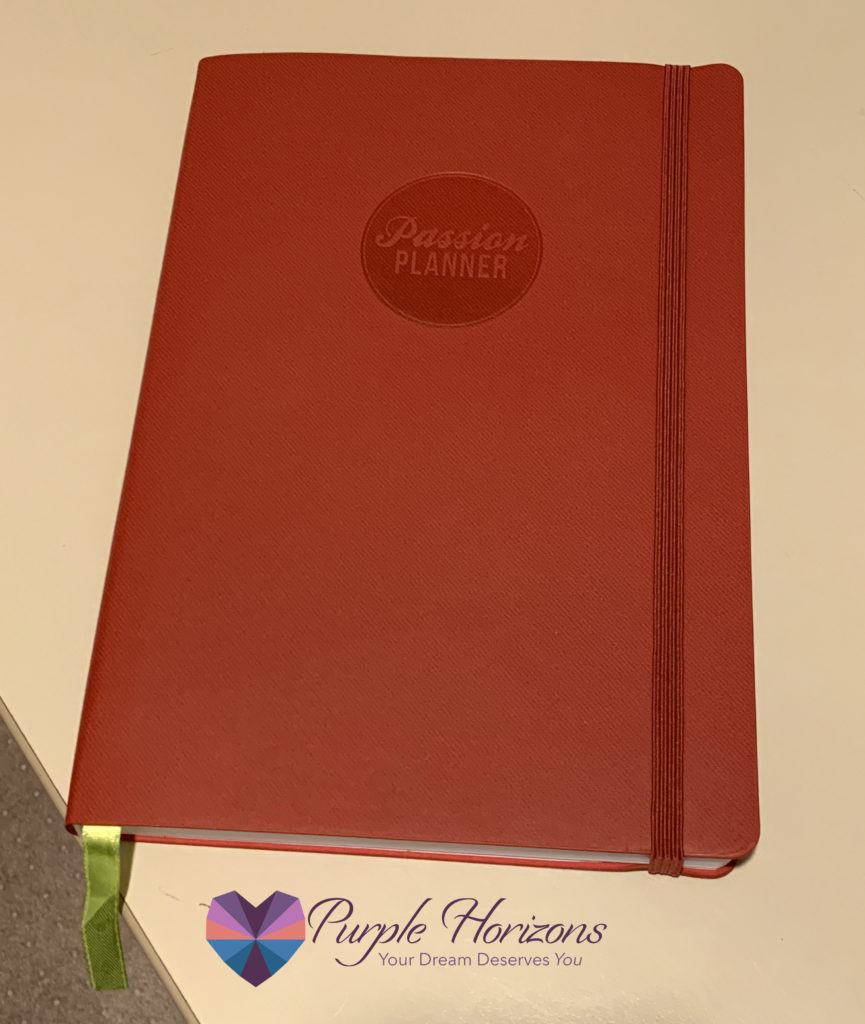 2019 Red Passion Planner | Purple Horizons