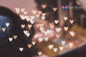 tiny white hearts floating | Purple Horizons Coaching